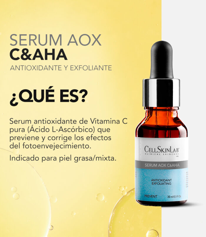 SERUM AOX C&AHA 30ML SERUM AOX C&AHA 30ML